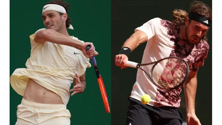Taylor Fritz and Stefanos Tsitsipas