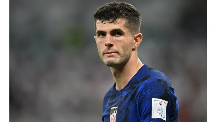 Christian Pulisic with the United States at the Qatar 2022 World Cup