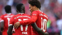 Sadio Mane and Leroy Sane of Bayern