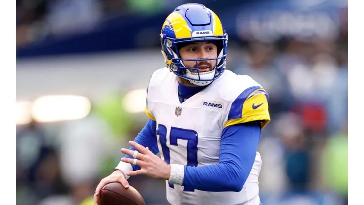 Baker Mayfield playing for the Rams.