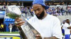 Odell Beckham Jr won the Super Bowl in the 2021 season