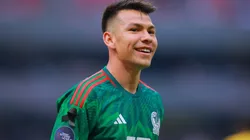 Hirving Lozano with Mexico's national team