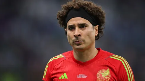 Guillermo Ochoa with Mexico's national team