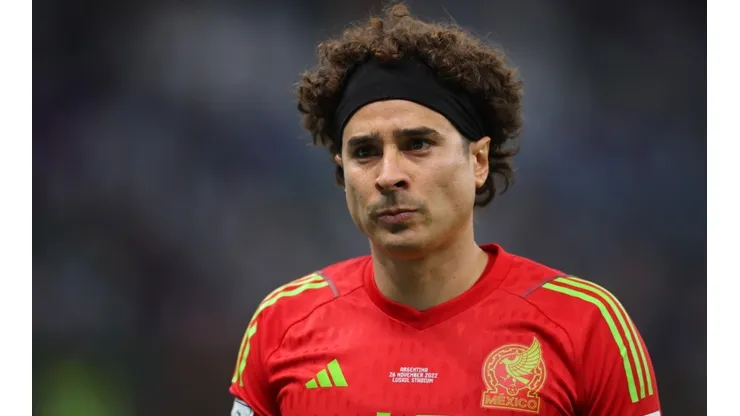 Guillermo Ochoa with Mexico's national team