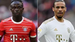Sadio Mane and Leroy Sane of Bayern