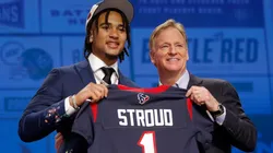 C.J. Stroud with Commissioner Roger Goodell - 2023 NFL Draft