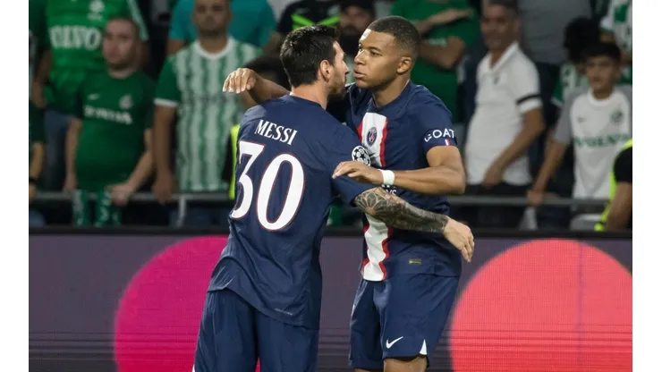 Lionel Messi and Kylian Mbappe.