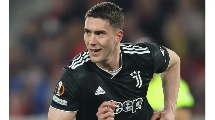 Dusan Vlahovic of Juventus