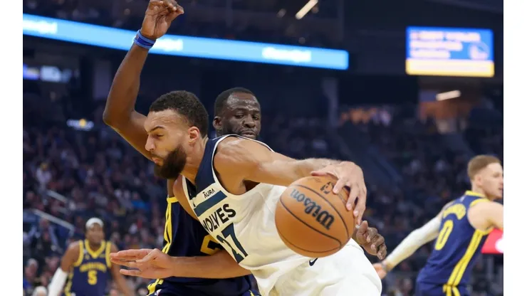 Draymond Green and Rudy Gobert