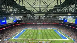 Ford Field during the football season