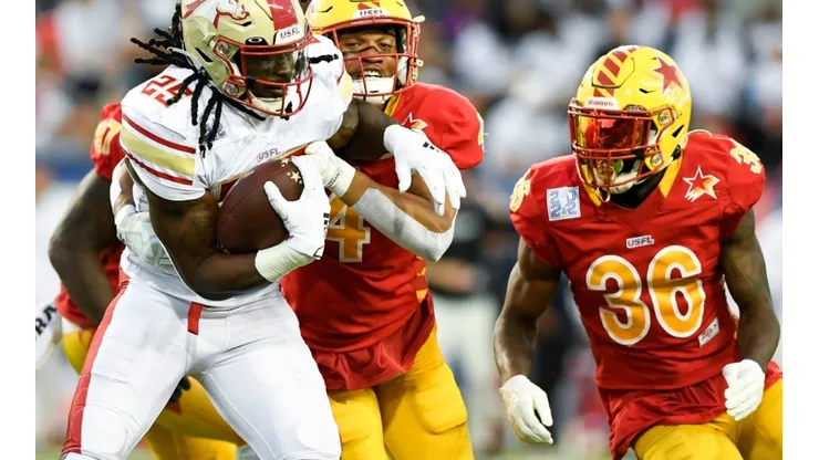USFL players during the 2022 season