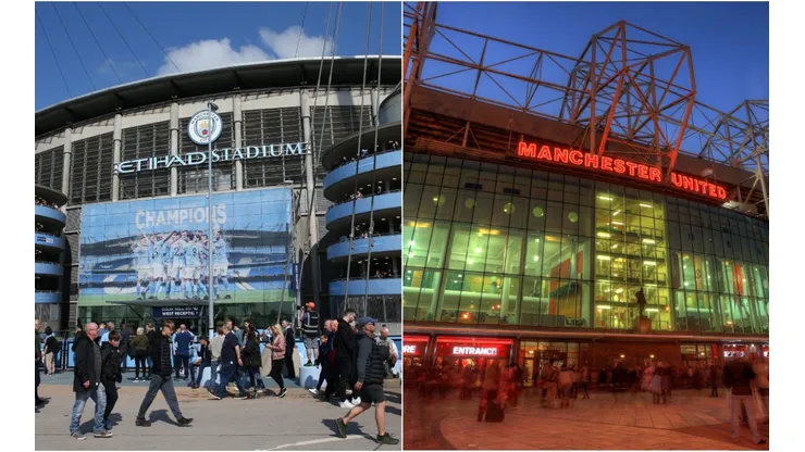 Etihad Stadium and Old Trafford