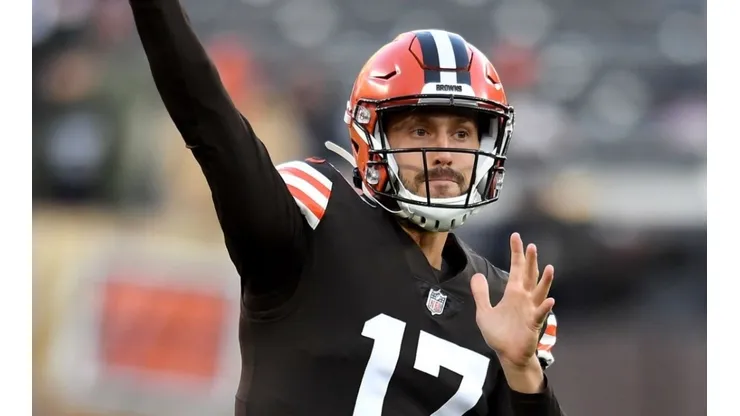 Kyle Lauletta during his time with the Cleveland Browns in 2021