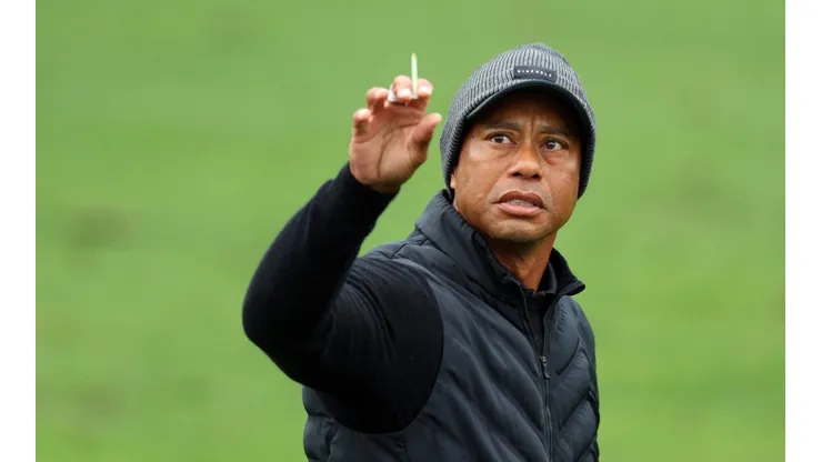 Tiger Woods at the 2023 Masters tournament