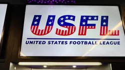 USFL logo during the easter celebration