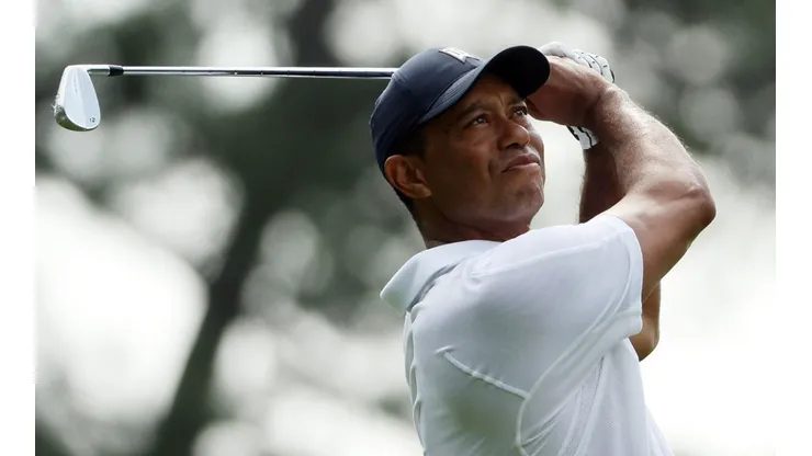 Tiger Woods at the 2023 Masters tournament