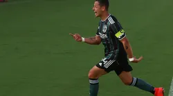 Javier "Chicharito" Hernandez #14 of Los Angeles Galaxy