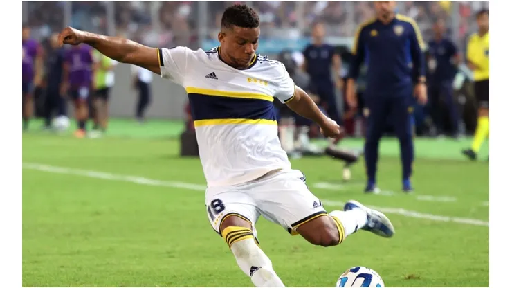 Frank Fabra of Boca Juniors