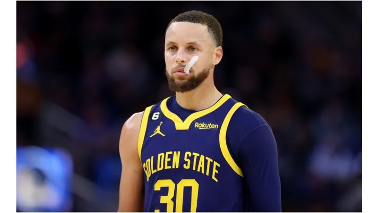 Stephen Curry #30 of the Golden State Warriors