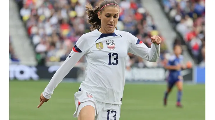Alex Morgan of the USWNT
