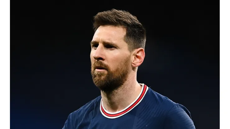Lionel Messi with PSG
