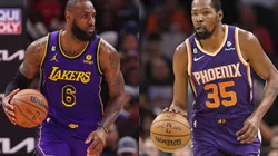 LeBron James and Kevin Durant