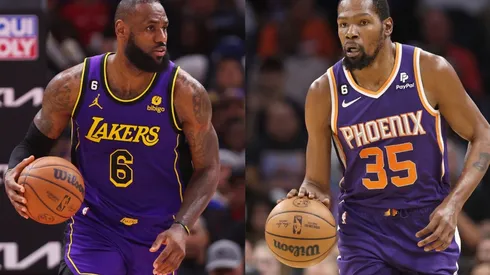 LeBron James and Kevin Durant