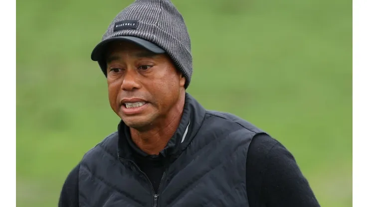 Tiger Woods at the 2023 Masters Tournament