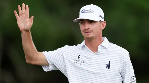 Sam Bennett during the second round at the 2023 Masters Tournament