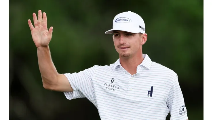 Sam Bennett during the second round at the 2023 Masters Tournament