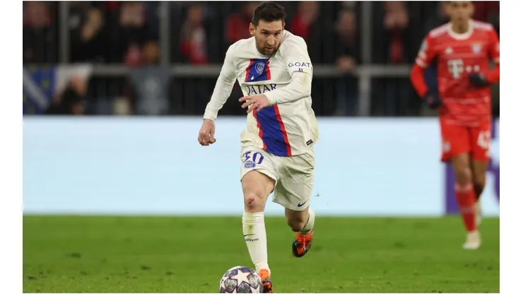 Lionel Messi of Paris Saint-Germain