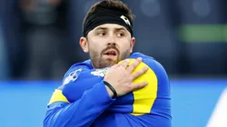 Baker Mayfield with the Los Angeles Rams