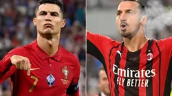 Cristiano Ronaldo and Zlatan Ibrahimovic