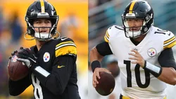 Kenny Pickett, Mitch Truisky - Pittsburgh Steelers - NFL 2022