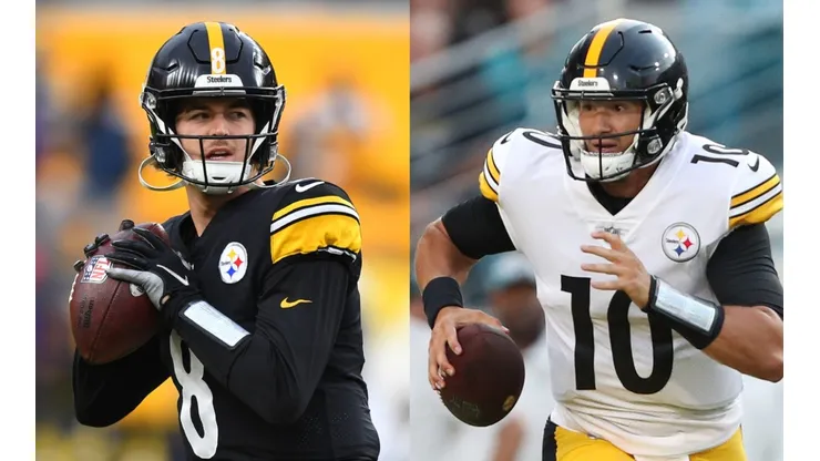 Kenny Pickett, Mitch Truisky - Pittsburgh Steelers - NFL 2022