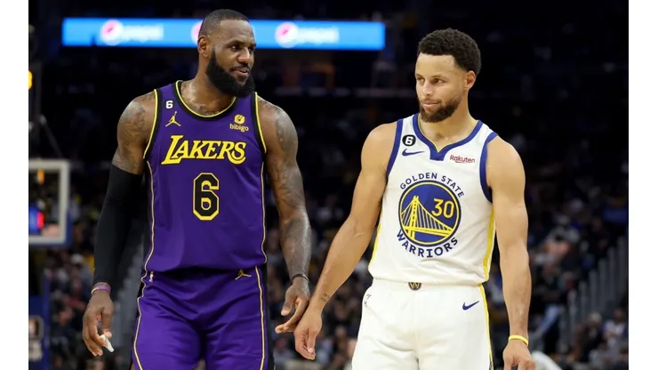 LeBron James and Stephen Curry