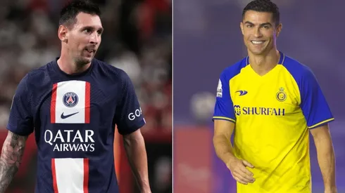 Lionel Messi (left) and Cristiano Ronaldo.