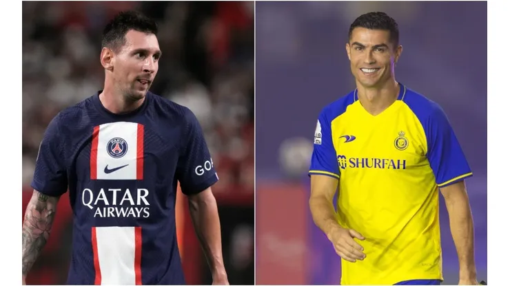 Lionel Messi (left) and Cristiano Ronaldo.