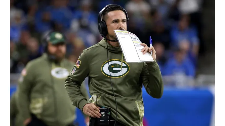 Head coach Matt LaFleur of the Green Bay Packers.