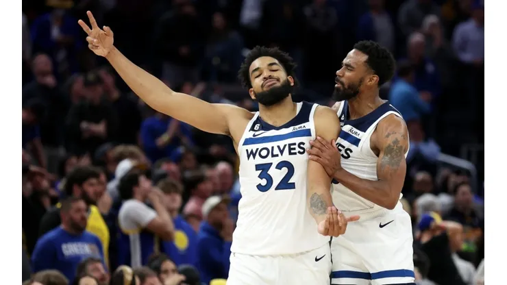 Karl-Anthony Towns and Mike Conley