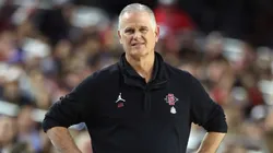 HC Brian Dutcher of the San Diego Aztecs