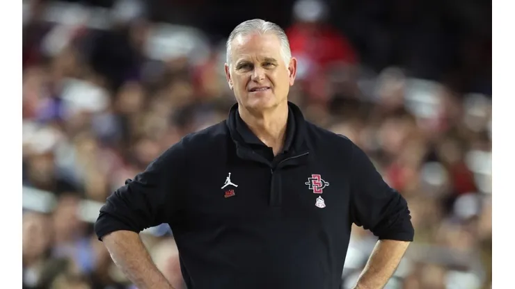 HC Brian Dutcher of the San Diego Aztecs