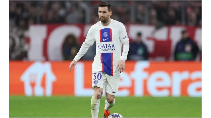 Lionel Messi of Paris Saint-Germain