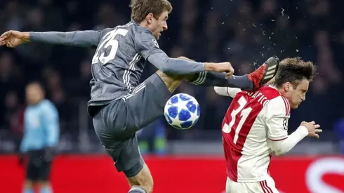 Thomas Muller and Nicolas Tagliafico