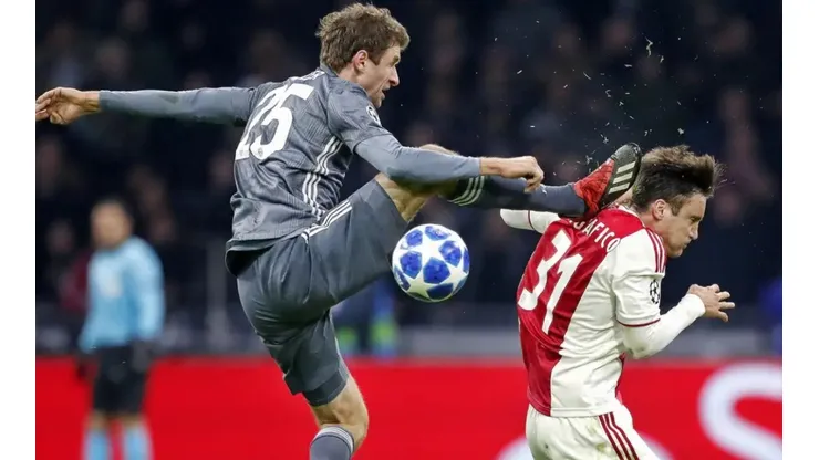 Thomas Muller and Nicolas Tagliafico