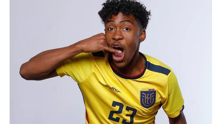 Ecuador U-17 player Rai Heras