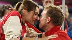 Lena Wurzenberger and Julian Nagelsmann