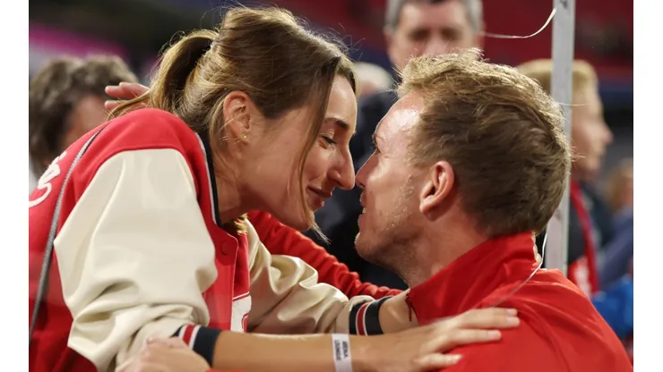 Lena Wurzenberger and Julian Nagelsmann