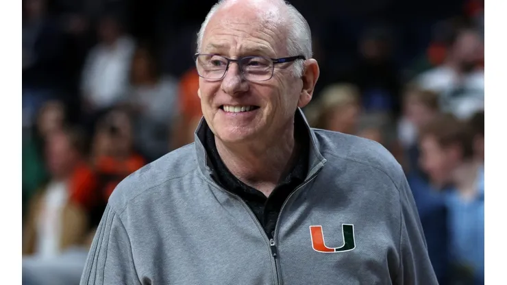 Jim Larranaga of Miami Hurricanes