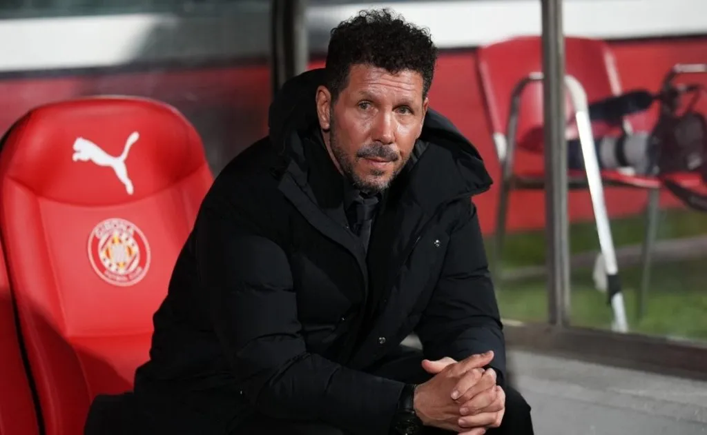 Diego Simeone coach of Atletico Madrid